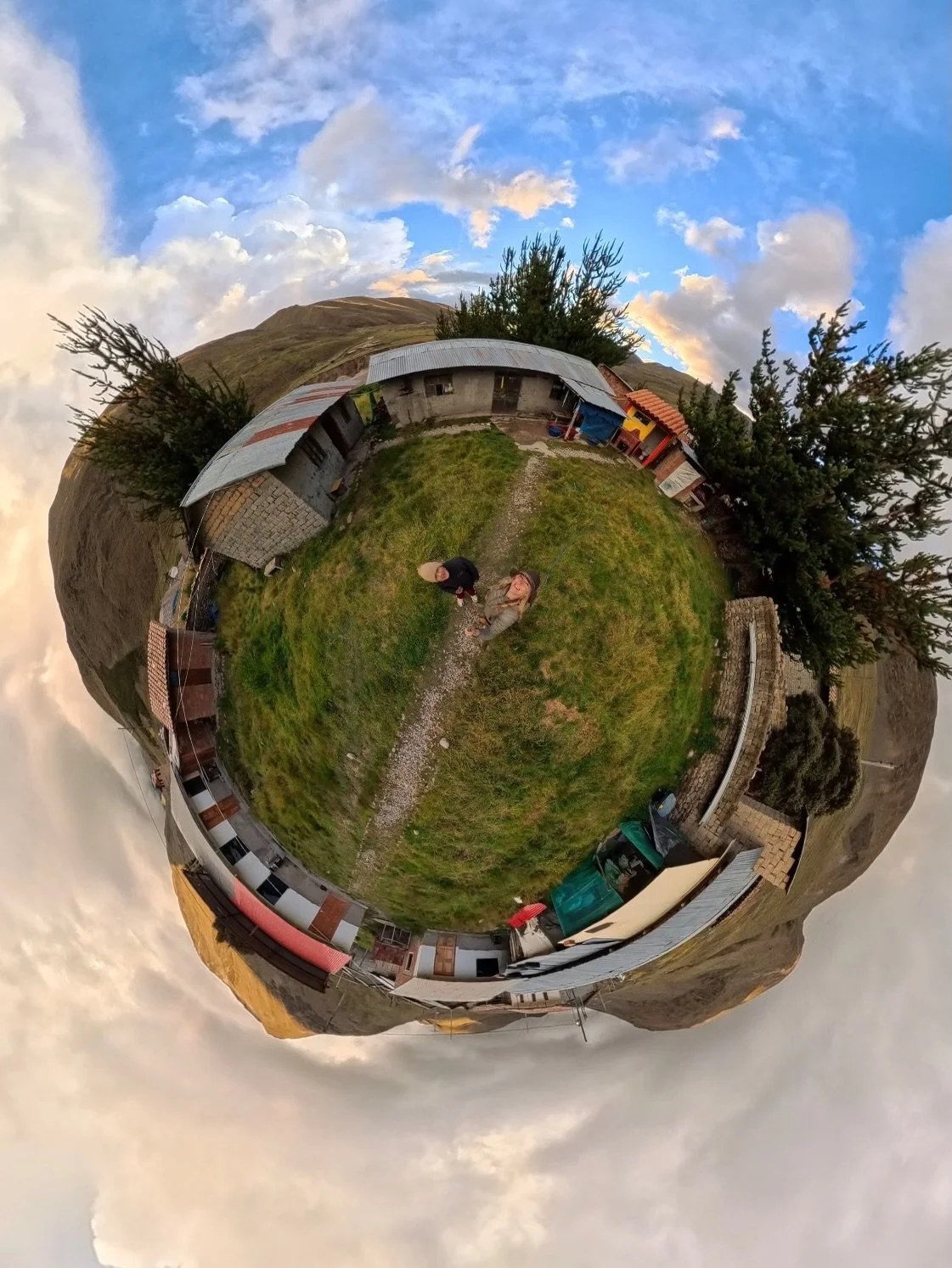 Our tiny Andean planet 🌎 

This is Bertha and Romualdo&rsquo;s home which has become my home in the Andes, where I stay, where we work and where so much of this dream has grown.

For years, they have been a quiet but powerful force behind Cultural T