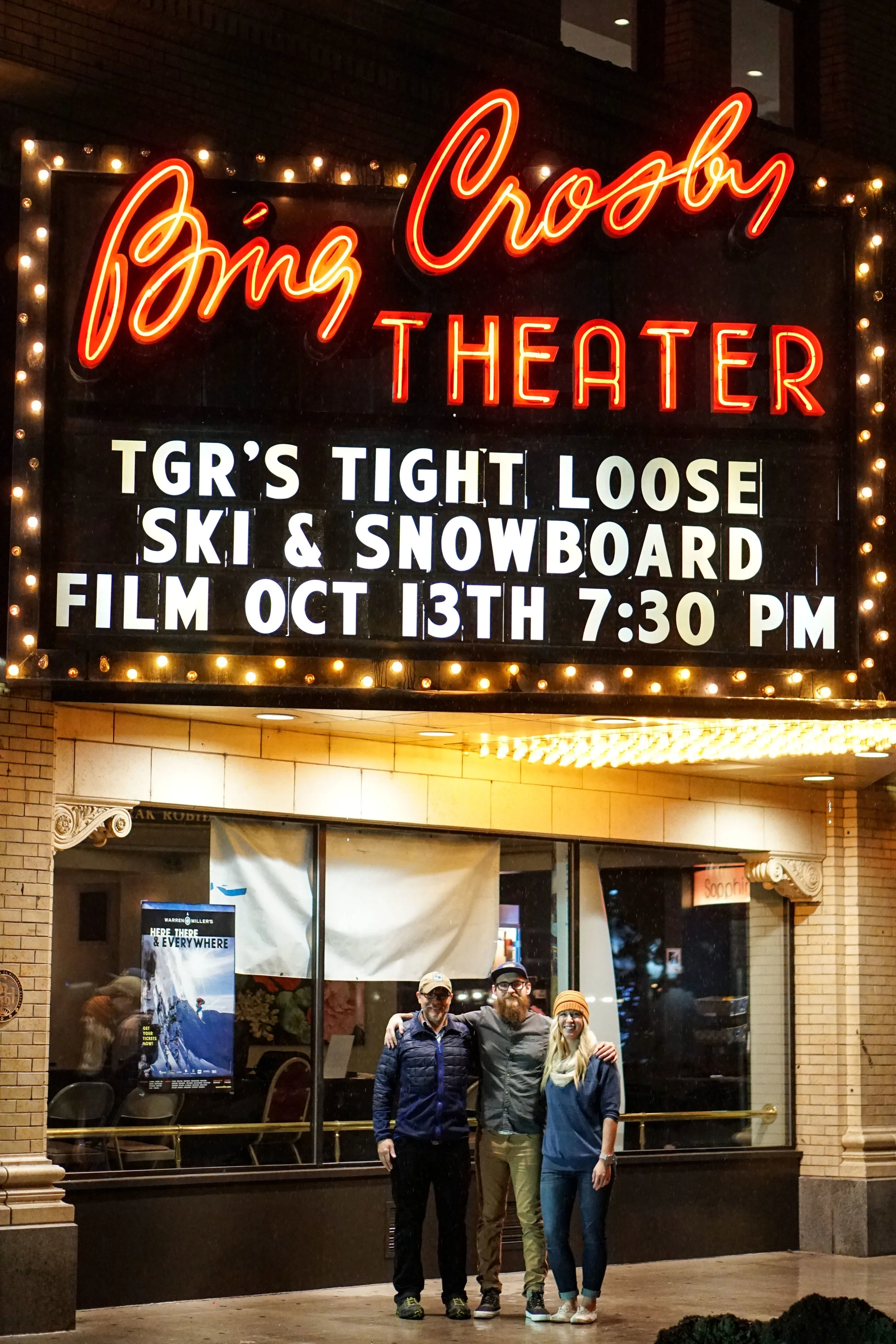 TGR Premier at the Bing Crosby Theater — The Spokane Alpine Haus