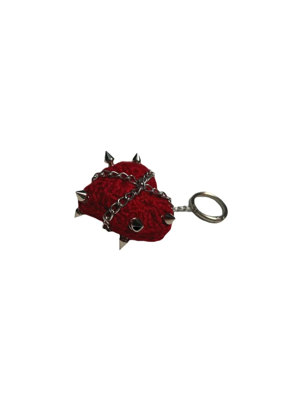 The new ❤️⛓️Bleeding heart &amp; 🖤⛓️Black Metal bag charms are now available on our website 🙂&zwj;↕️ Link in bio 💆