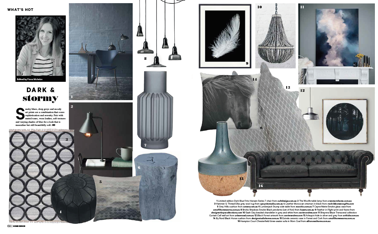 TREND ARTICLE FOR HOME DESIGN MAGAZINE