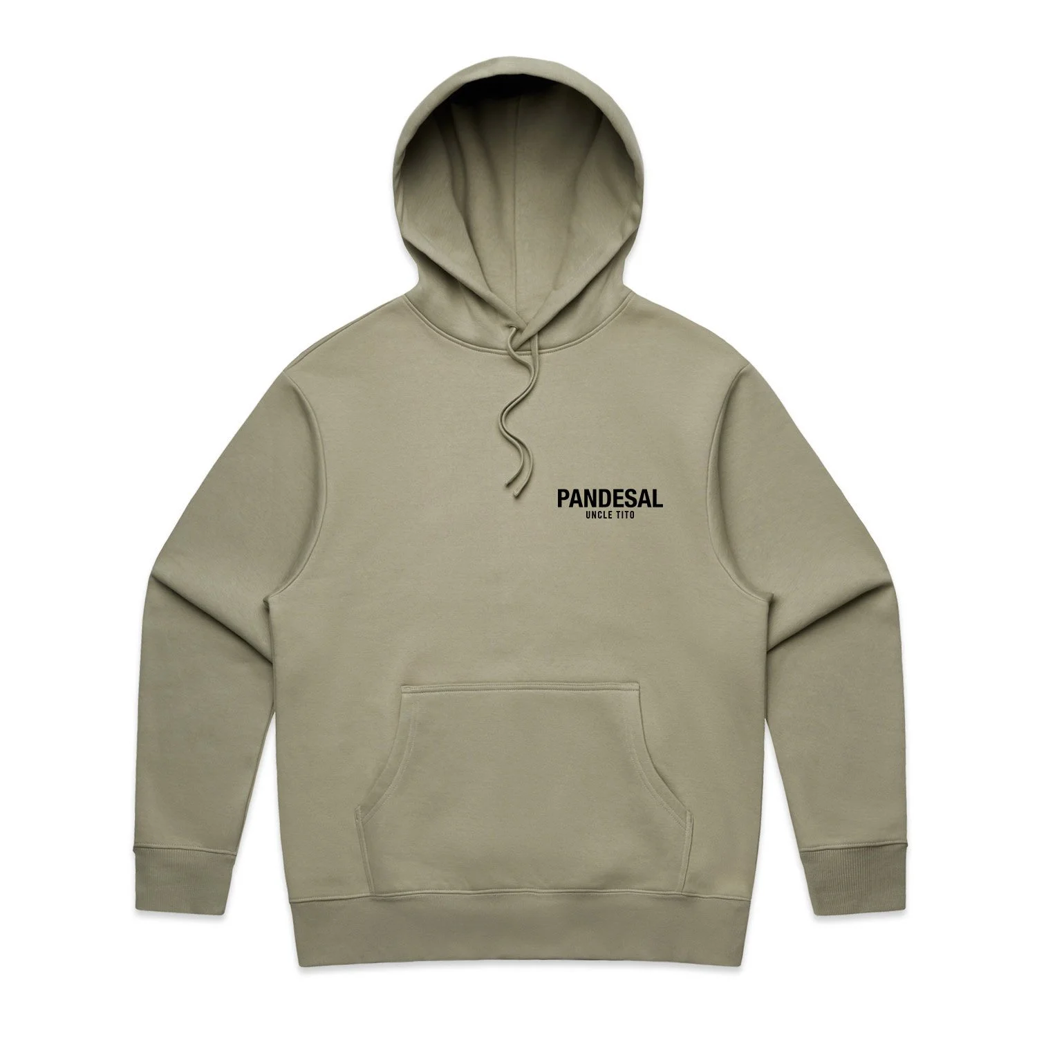 Pandesal Front Army Green Hoodie .jpg