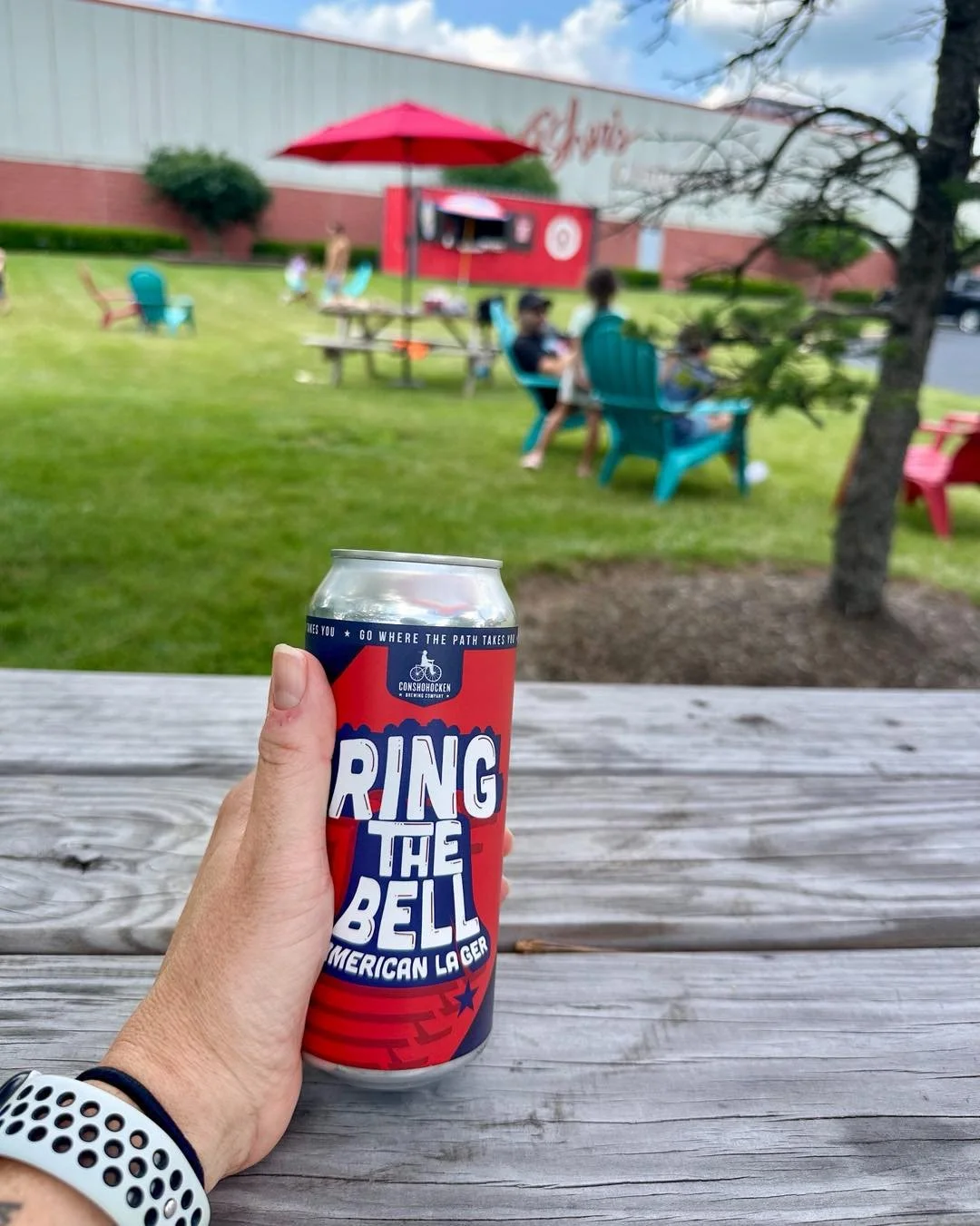We&rsquo;re at Asher&rsquo;s Beer Garden from 12&ndash;7 PM! 

@fatboyzzbbq will be serving up the goods, and the @asherschocolates Factory Store&rsquo;s got all the sweet treats you could ever want. A great way to spend the day before cheering on th