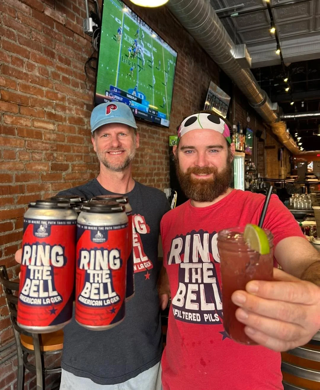 It ain&rsquo;t over yet 🔔 

Catch the Phillies with us tonight &mdash; $4 Ring the Bell drafts and $7 Red Octobers during the game.

First pitch at 9:08 &mdash; kitchen closes at 9:00, so get here early to grab your food ⚾️ 

#RedOctober