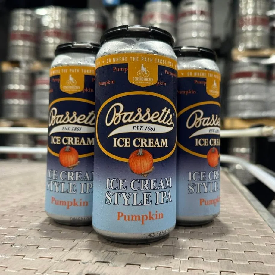 Now pouring at the Conshy Tap Room&mdash; 𝑩𝒂𝒔𝒔𝒆𝒕𝒕𝒔 𝑷𝒖𝒎𝒑𝒌𝒊𝒏 𝑰𝒄𝒆 𝑪𝒓𝒆𝒂𝒎 𝑺𝒕𝒚𝒍𝒆 𝑰𝑷𝑨 🎃🍦 

Think pumpkin pie meets a scoop of Bassetts vanilla. Smooth, creamy, and totally treat-worthy. 7.6%ABV
