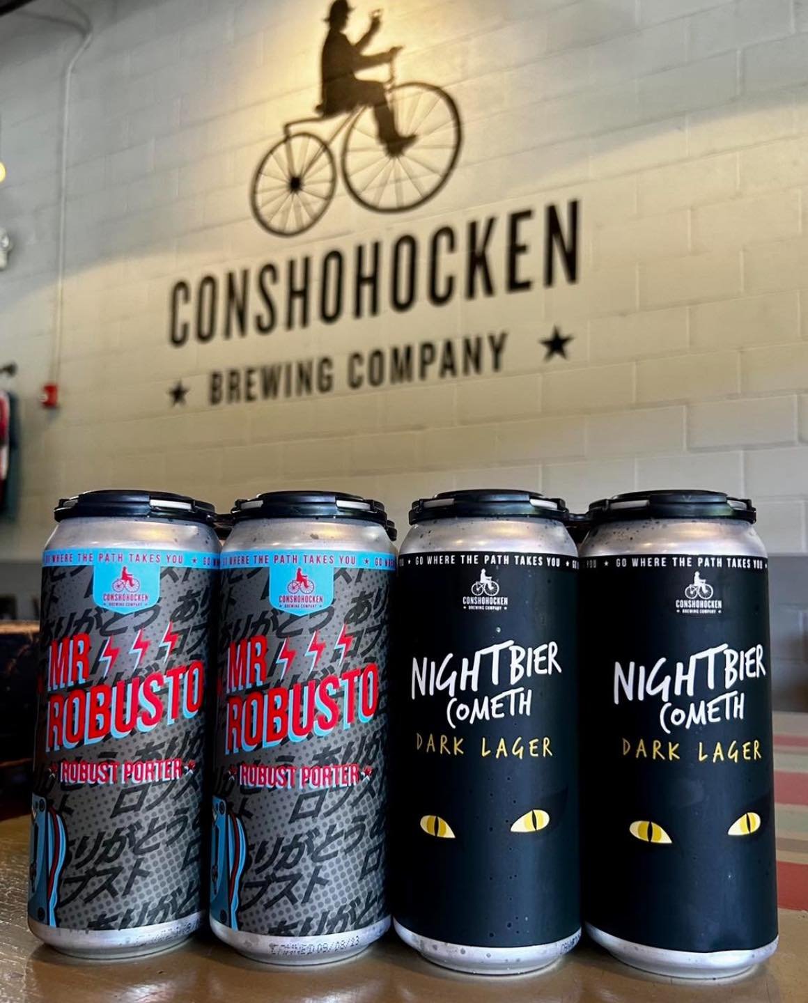 Swing by the Conshy Tap Room today for food, drinks, and game-day 4-packs &mdash; including our newest release, Mr. Robusto, and more. Go Birds! 🦅