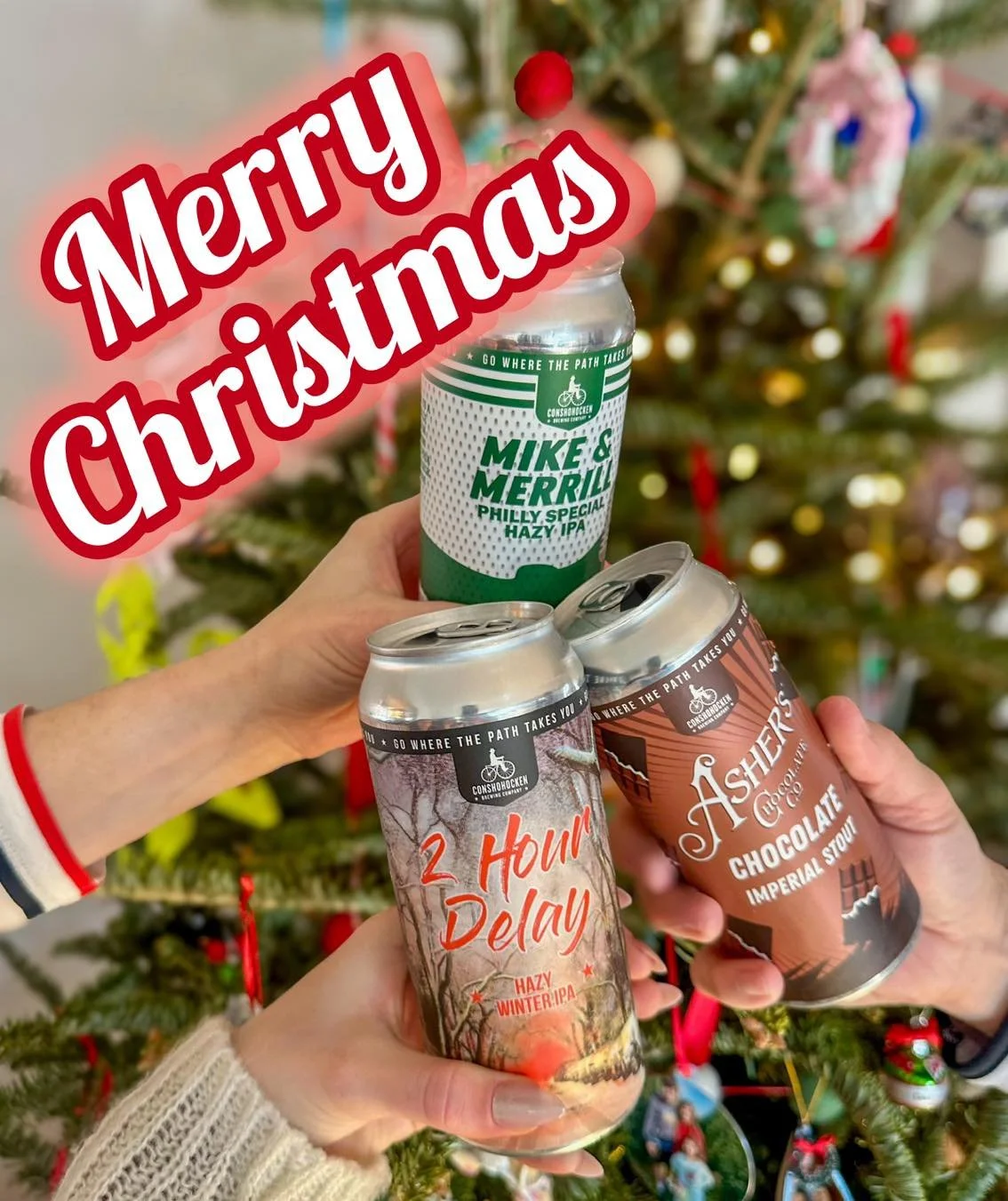Holiday cheers from the Conshy Brewing crew!🍻