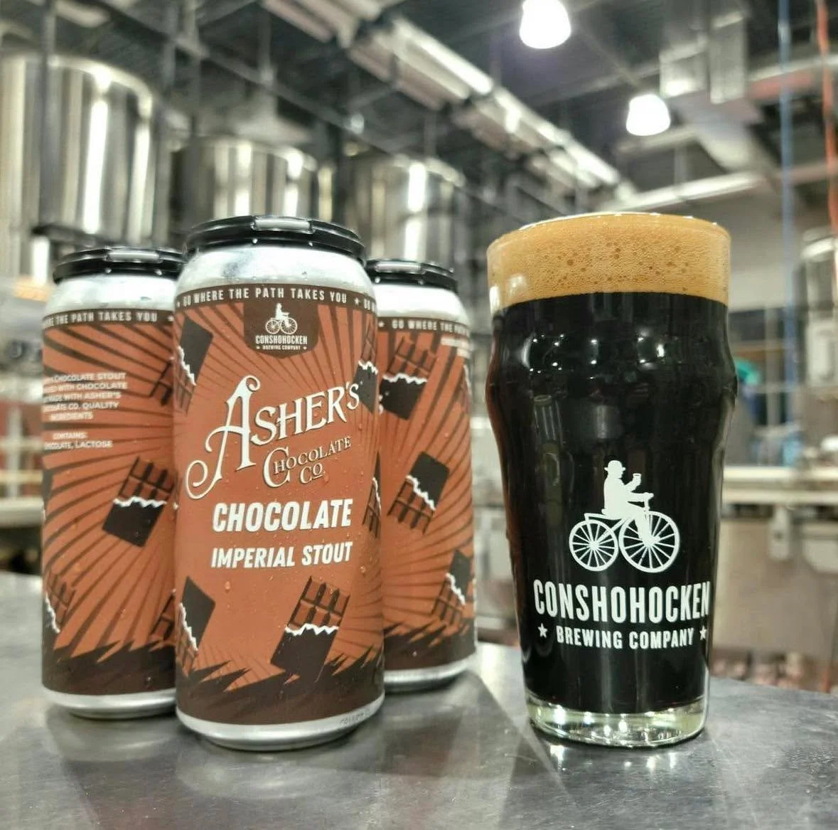 In case you missed this in the holiday chaos&hellip;
🍫 Asher&rsquo;s Chocolate Imperial Stout &ndash; rich, chocolate-forward and smooth
🖤 Doll&rsquo;s Eye Black IPA &ndash; dark, hoppy, and balanced
🔥 Campfire Smoked Ale &ndash; subtle smoke with