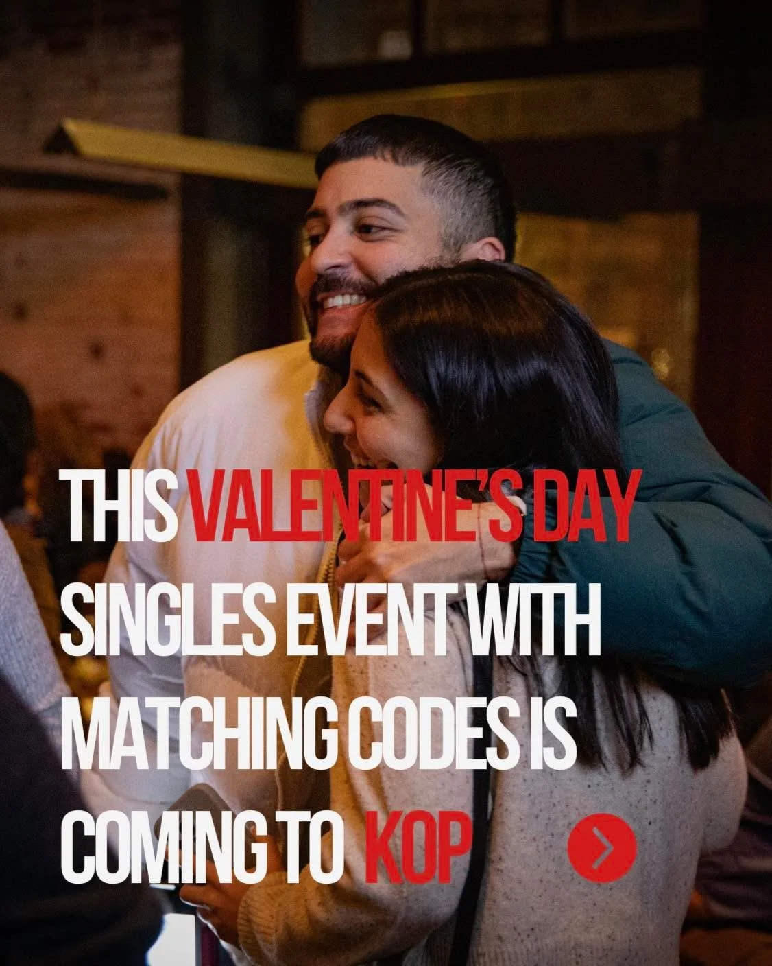 Looking to mix things up this Valentine&rsquo;s week? @shaka_club is hosting a singles happy hour at the KOP Tap Room for late 30s&ndash;40s singles who want a fun, low-pressure way to meet new people. There&rsquo;ll be guided intro groups, interacti