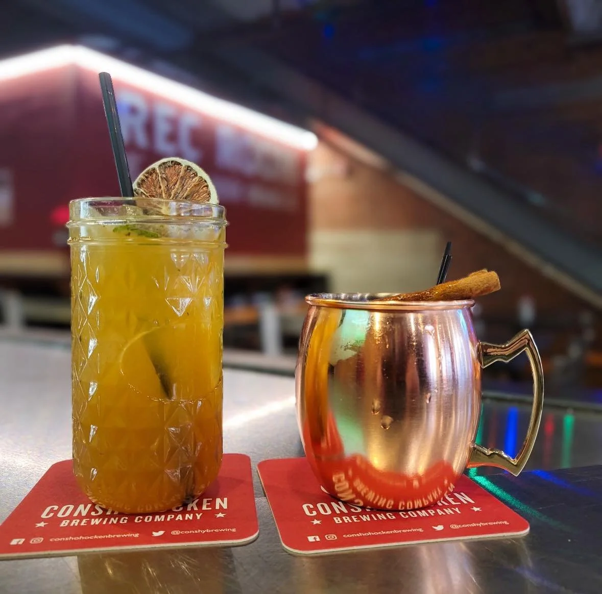 You handled the snow yesterday. We&rsquo;ll handle the cocktails today.

Maple Mojito and Campfire Mule are ready and waiting at Rec Room. ❄️🔥🍹