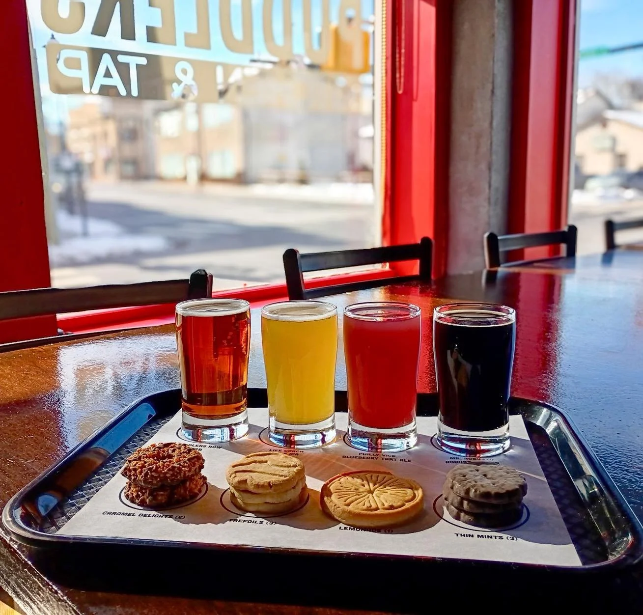 Have you tried our 𝐆𝐢𝐫𝐥 𝐒𝐜𝐨𝐮𝐭 𝐂𝐨𝐨𝐤𝐢𝐞 &amp; 𝐁𝐞𝐞𝐫 𝐅𝐥𝐢𝐠𝐡𝐭 yet? Consider this your reminder to treat yourself 🍪🍺