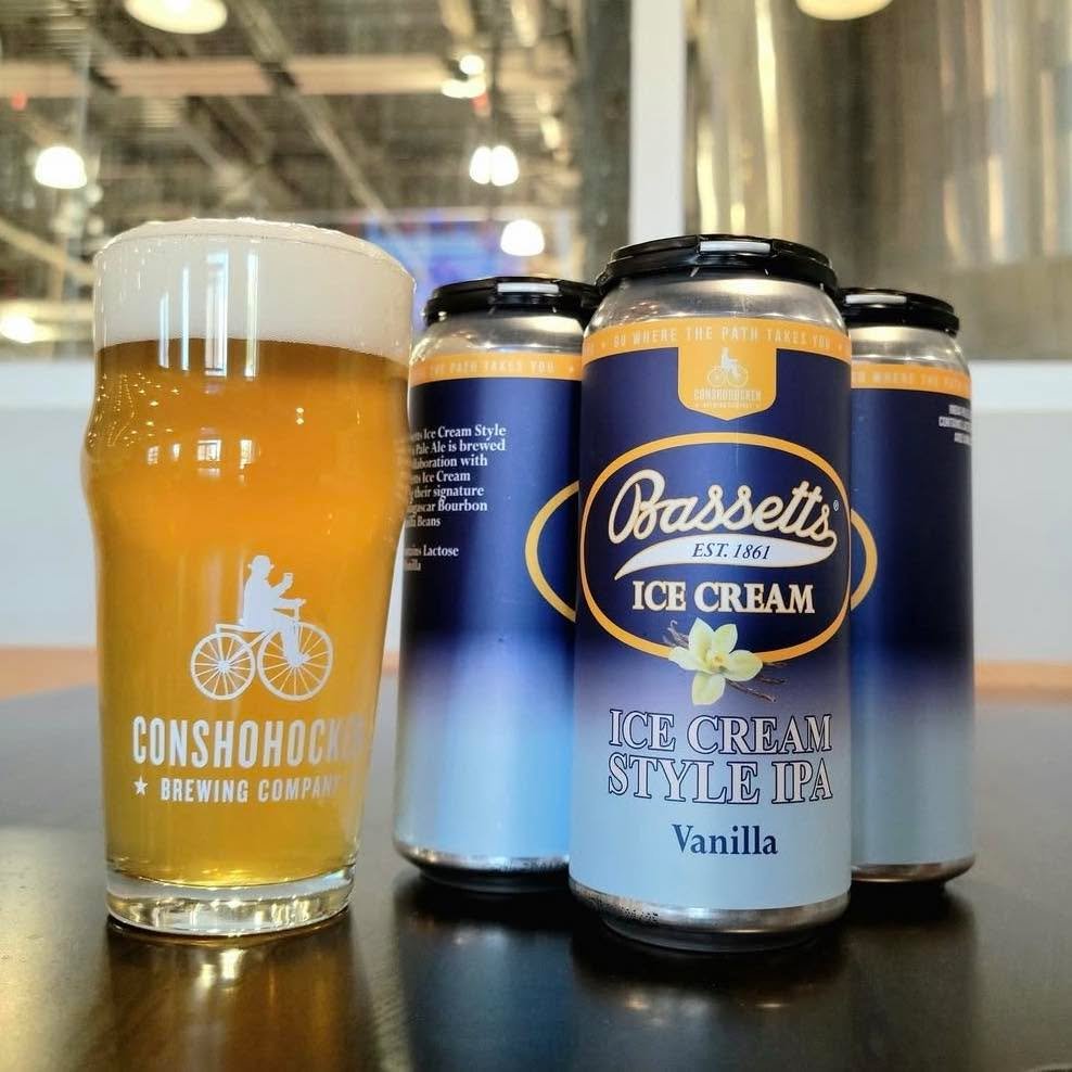 Bassett&rsquo;s Vanilla Ice Cream Style IPA is pouring at PK&amp;T. Brewed with lactose and conditioned on vanilla beans, this 6% collab brings smooth sweetness with a crisp hop finish.

Grab a pint in Bridgeport or take some home to stock the fridge