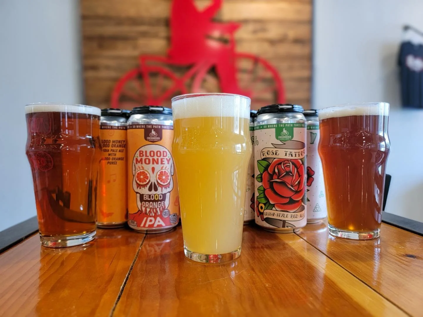 New Friday Releases are here! Three fresh beers are landing today just in time for the weekend 🙌

🥭 Mangolorian &ndash; Mango Hazy IPA (5%)
A tropical hazy IPA pouring on draft only.

🌹 Rose Tattoo &ndash; Irish-Style Red Ale (4.5%) Toasty malt, l