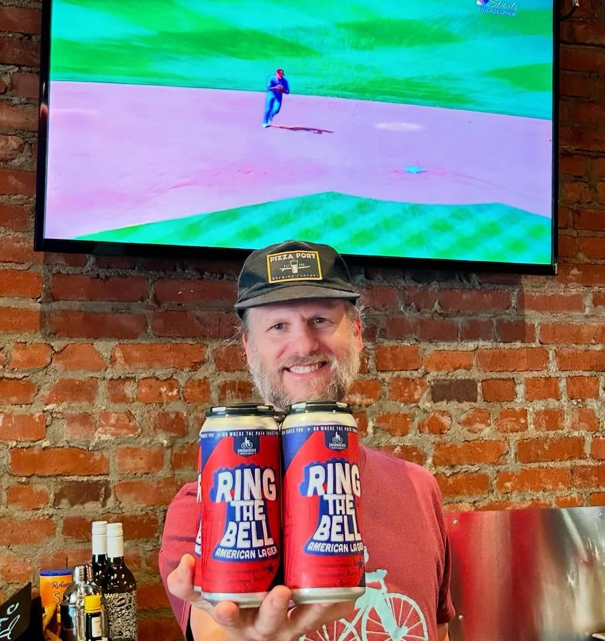 Phillies game + Happy Hour at Rec Room!

Come watch the game with us and take advantage of Happy Hour from 4&ndash;6 PM &mdash; $1 off all drafts, Surfside &amp; Stateside cans, plus half-off wings.

See you at 4:00! 🔔 🍻