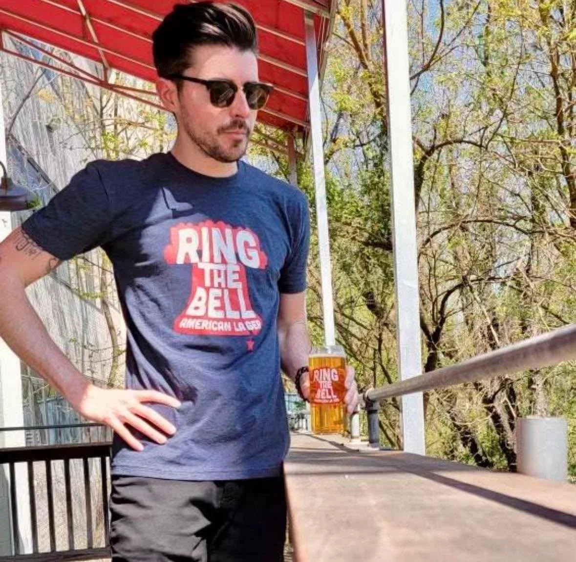 It&rsquo;s a beautiful day for beers on the deck! Grab a Ring the Bell and find a spot in the sun ☀️🍻