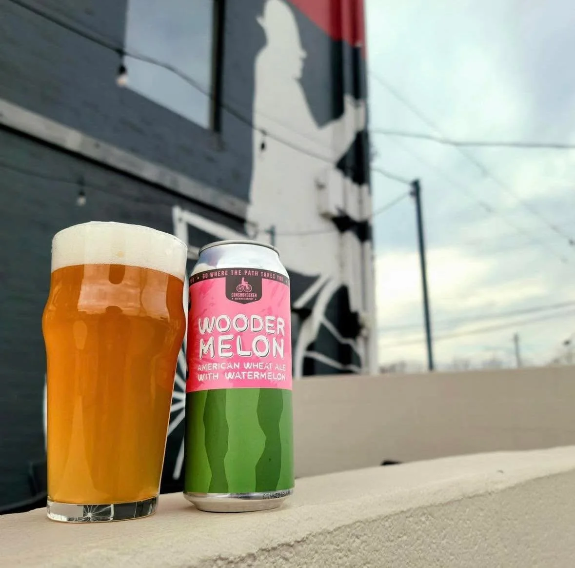 🍉WooderMelon 🍉

Our seasonal fruited wheat ale is here! Conditioned with fresh watermelon pur&eacute;e, WooderMelon brings a light sweetness and a refreshing pale malt base. Perfect for sipping all Spring and Summer long! 

Available on draft and i