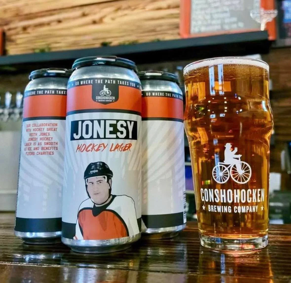 The Flyers are still fighting for a playoff spot, so it feels like the right time for a Jonesy. Grab one at the Tap Room and let&rsquo;s keep the playoff hopes alive 🍻🏒