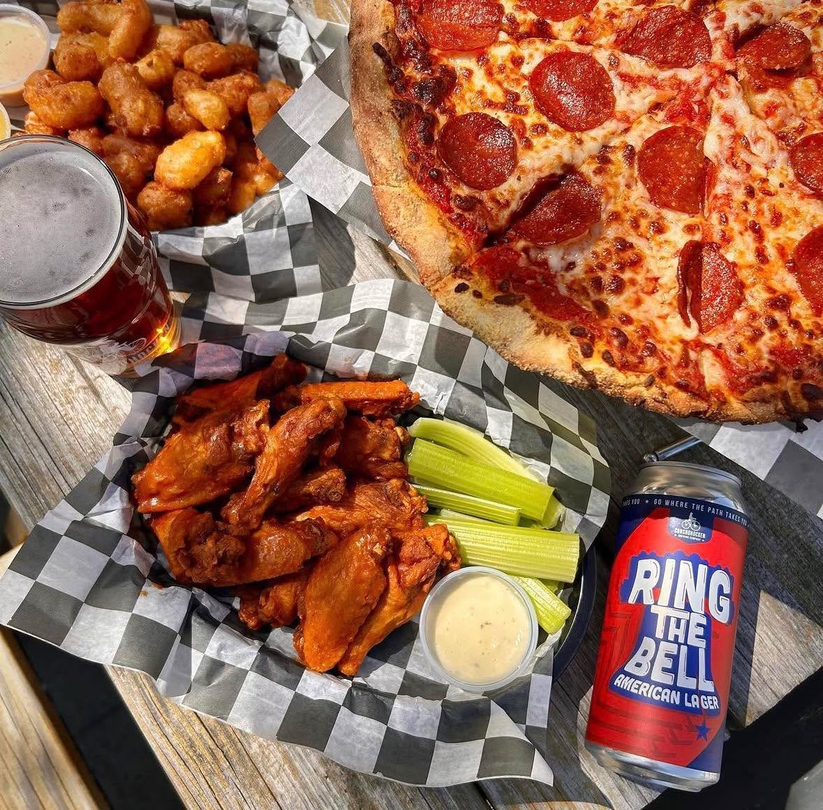 Take dinner outside tonight 🍻 KOP Tap Room is pouring cold beers and serving up patio-season energy.