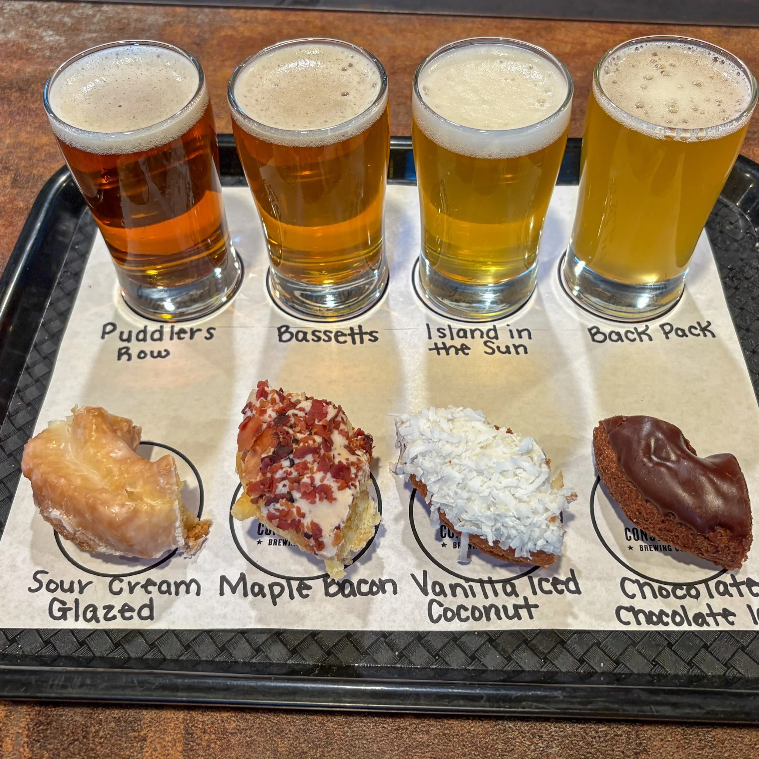 Donut miss this! 🍩

We&rsquo;re celebrating National Donut Day (June 5th) all weekend long with a Donut &amp; Beer Flight and a Glazed Donut Burger available June 5th&ndash;7th at PK&amp;T.

Four donut-and-beer pairings. One glazed donut burger. Zer