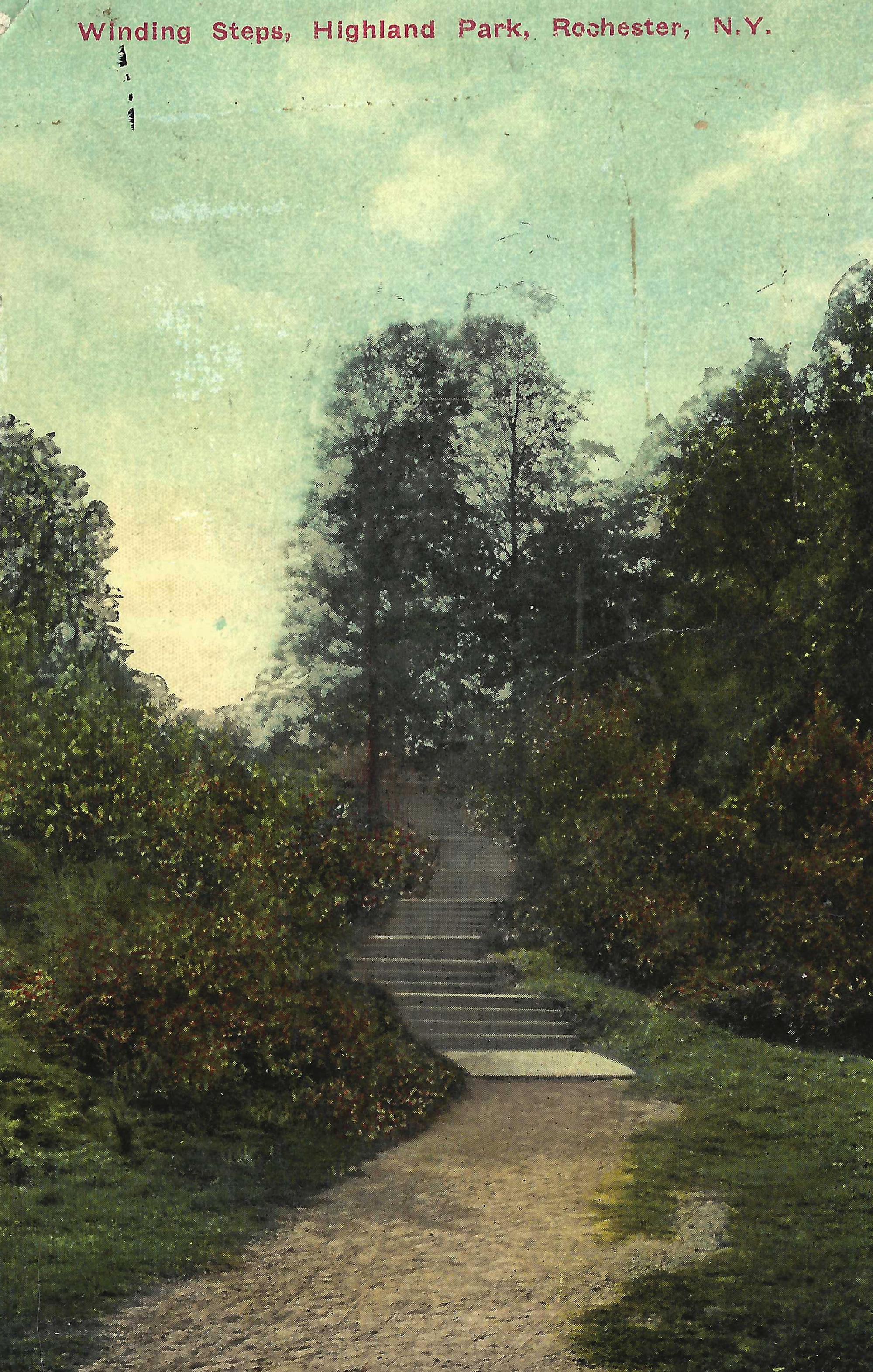 Azalea Stairs •  c. 1915