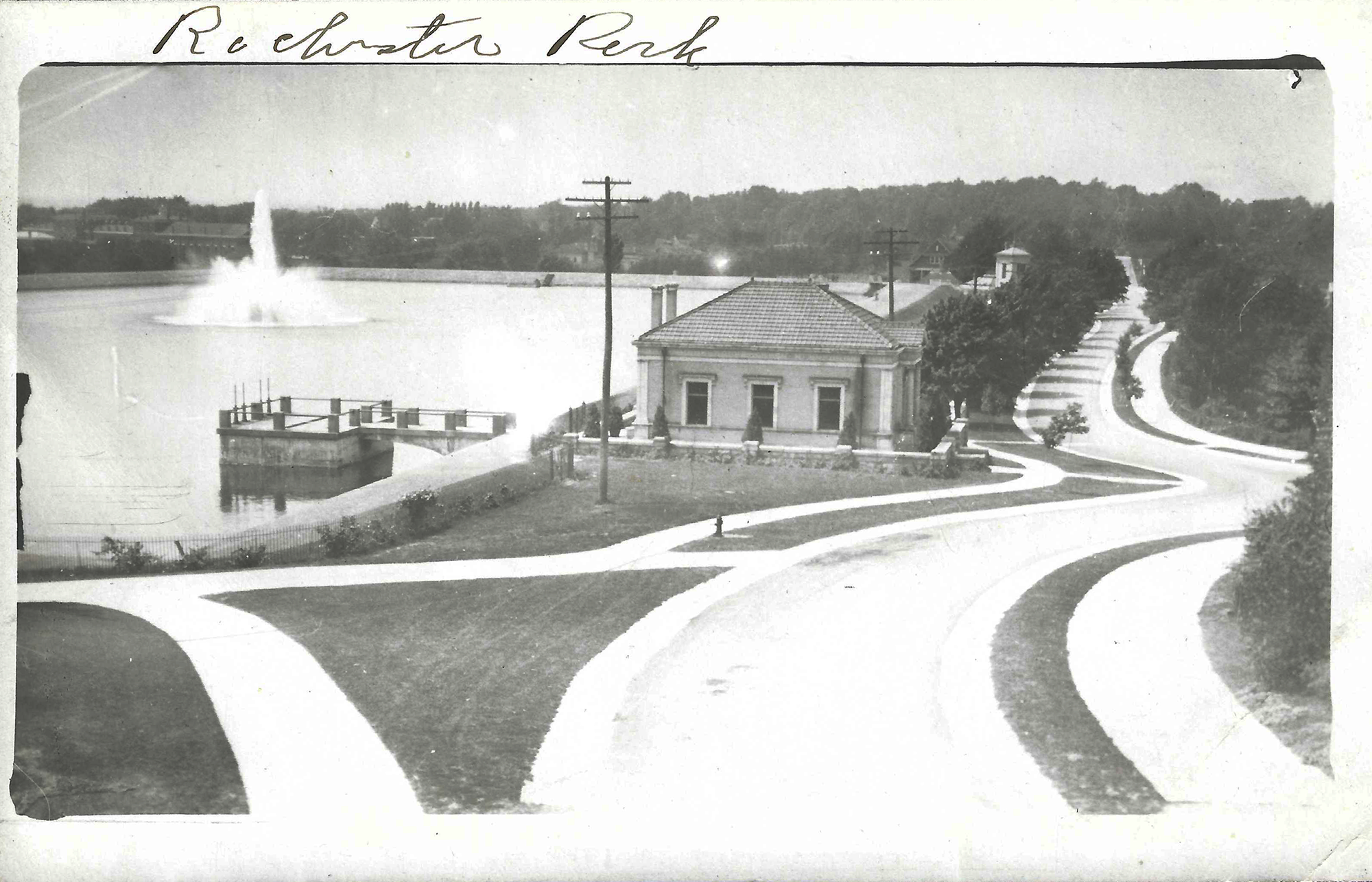 Highland Reservoir &amp; Gate House 2 • c. 1905