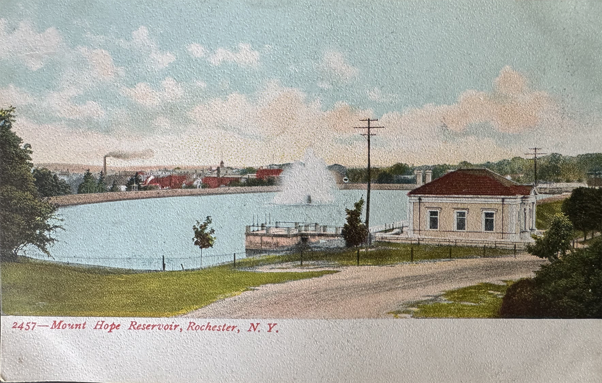Highland Reservoir &amp; Gate House 2 • c. 1908