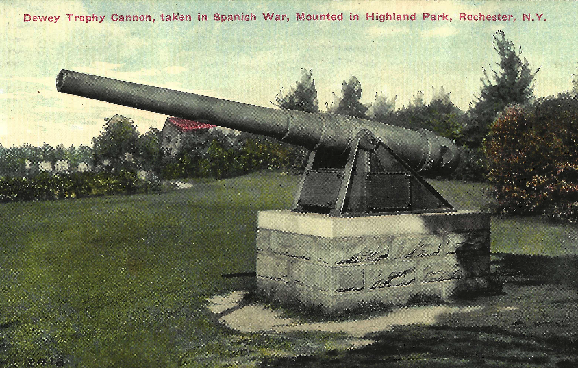 Spanish War Cannon • c. 1918