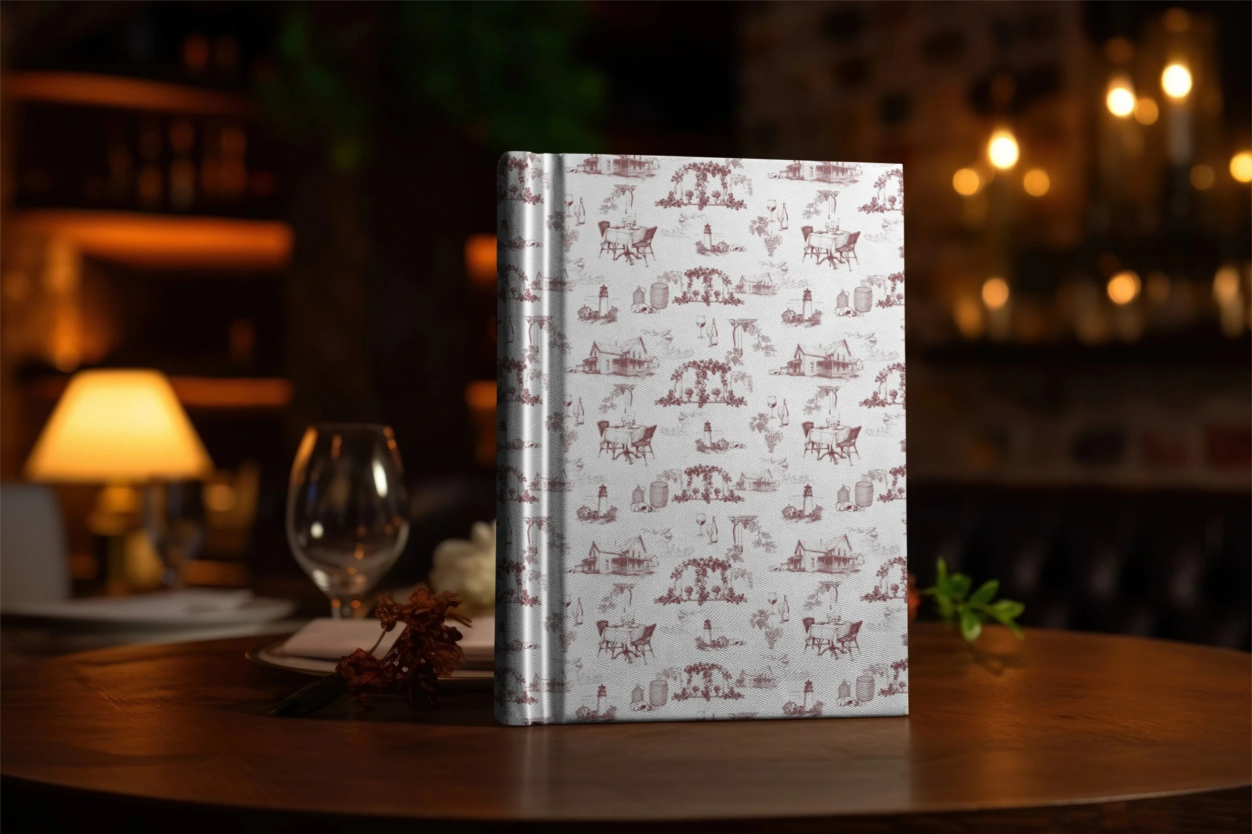 Creating a Signature Look for a Vineyard Retreat: How Custom Toile de Jouy Illustrations Transformed a Local Landmark
