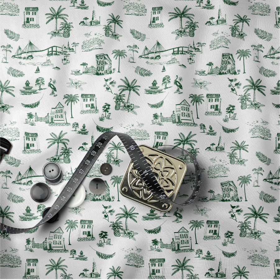 Elevate Your Wedding with a Custom Toile de Jouy Pattern