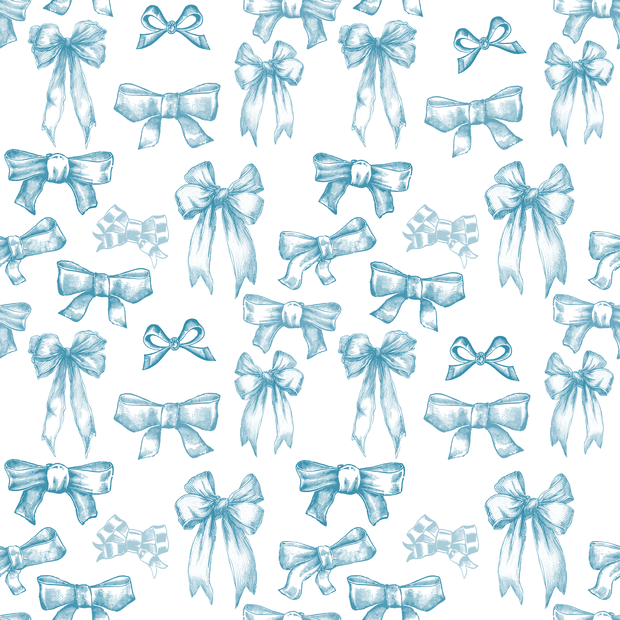 Add Timeless Elegance with the Antique Ribbons and Bows Pattern – Now on Spoonflower!