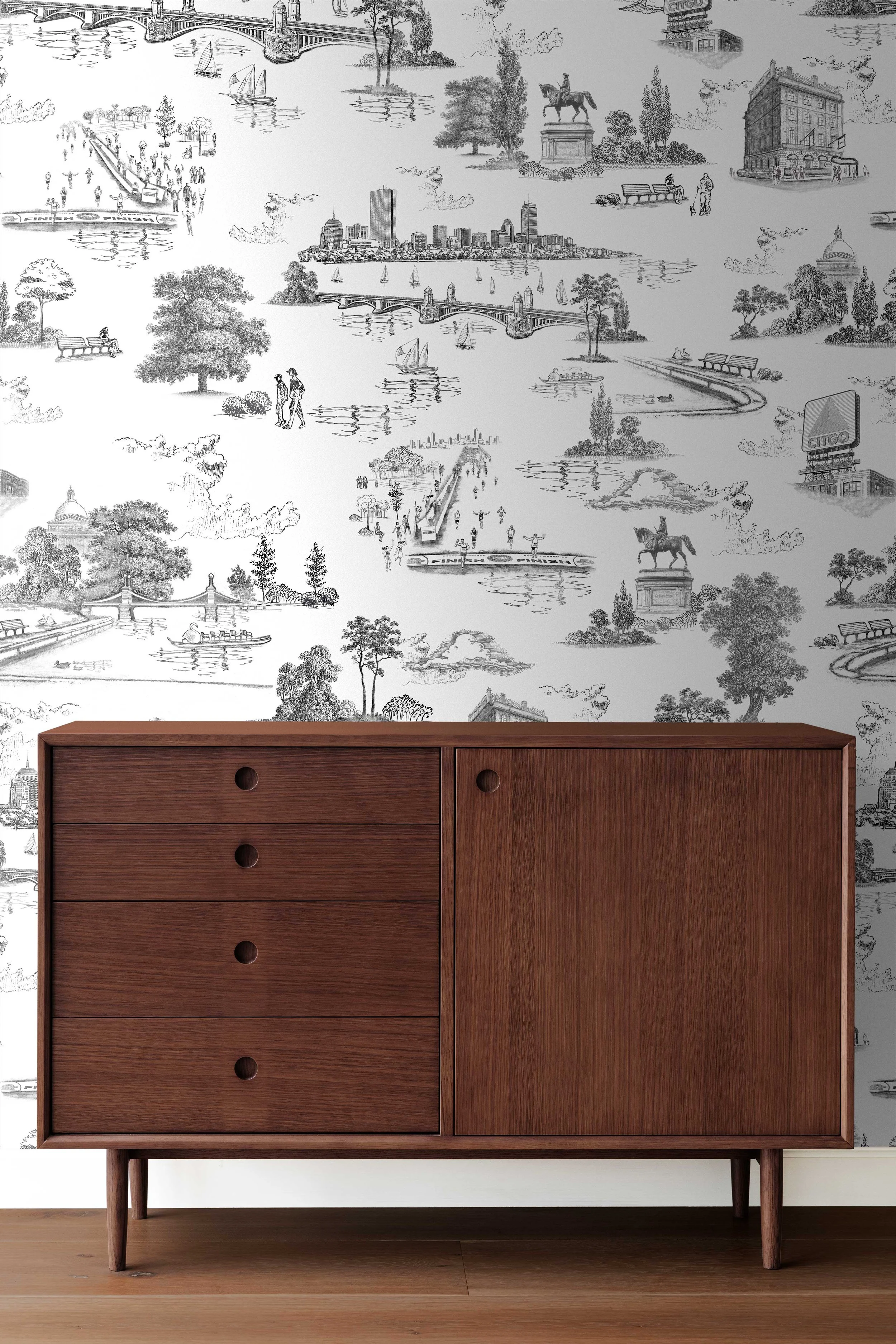 How a Custom Toile de Jouy Pattern Can Tell the Story of Your Space