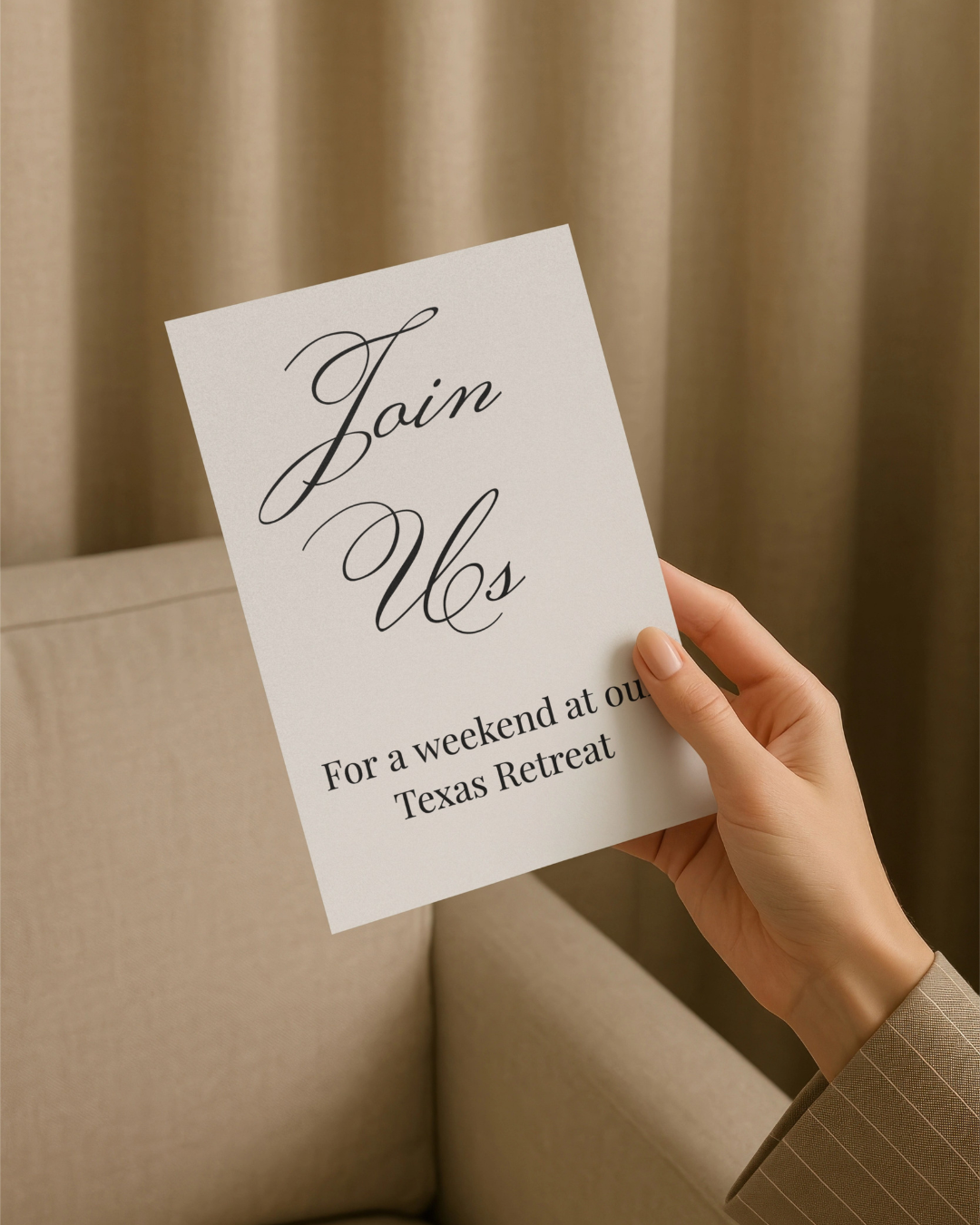A Texas Weekend Invitation