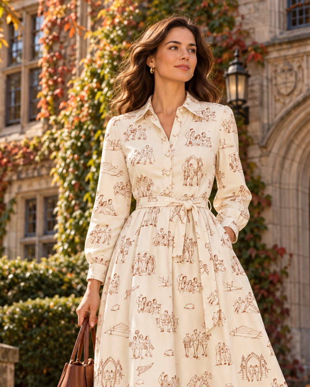The Football Pattern Dress