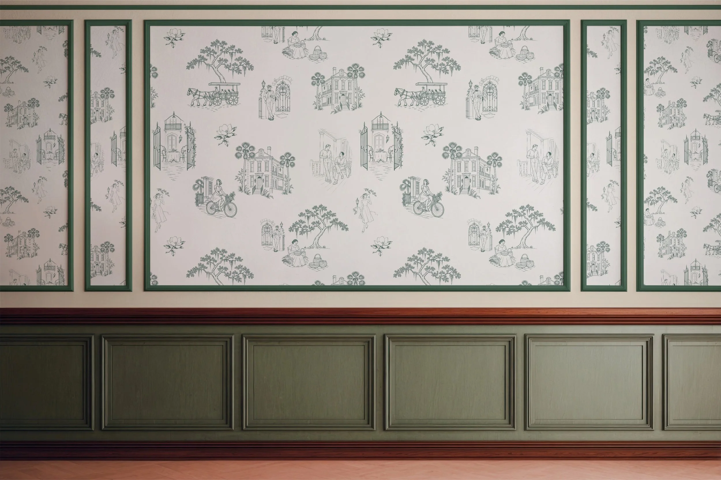 The Downtown Charleston Wallpaper