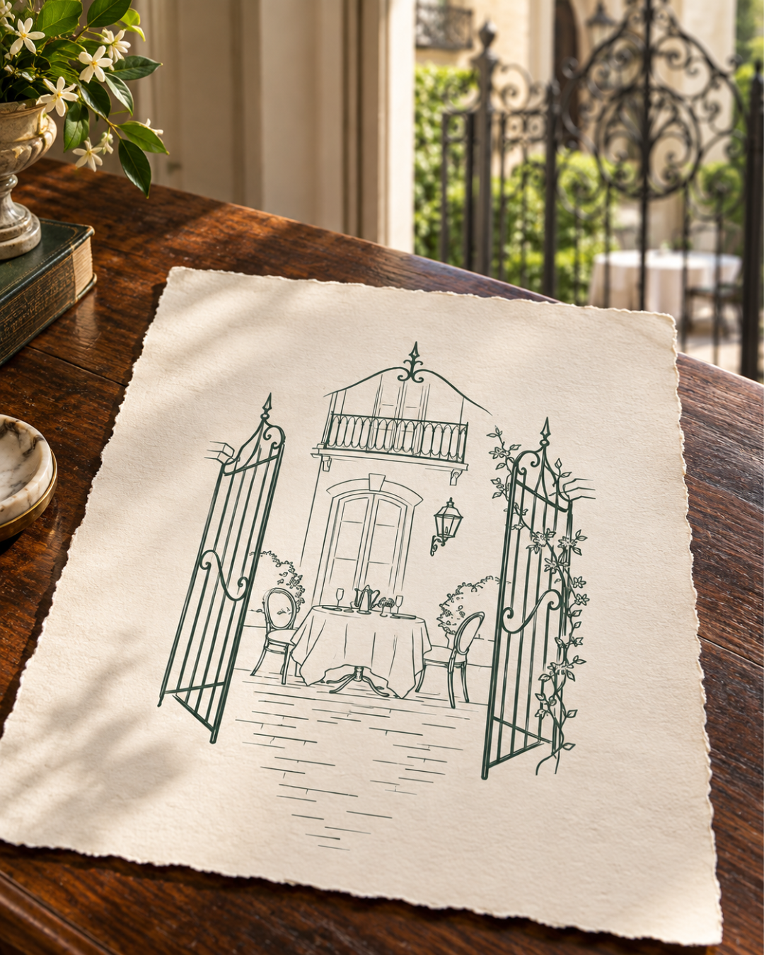 A Decorative Charleston Gate 