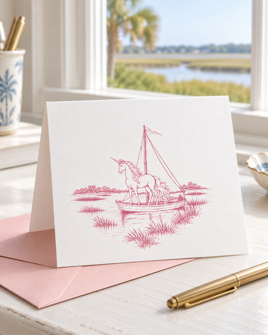 Lowcountry Unicorns Notecard