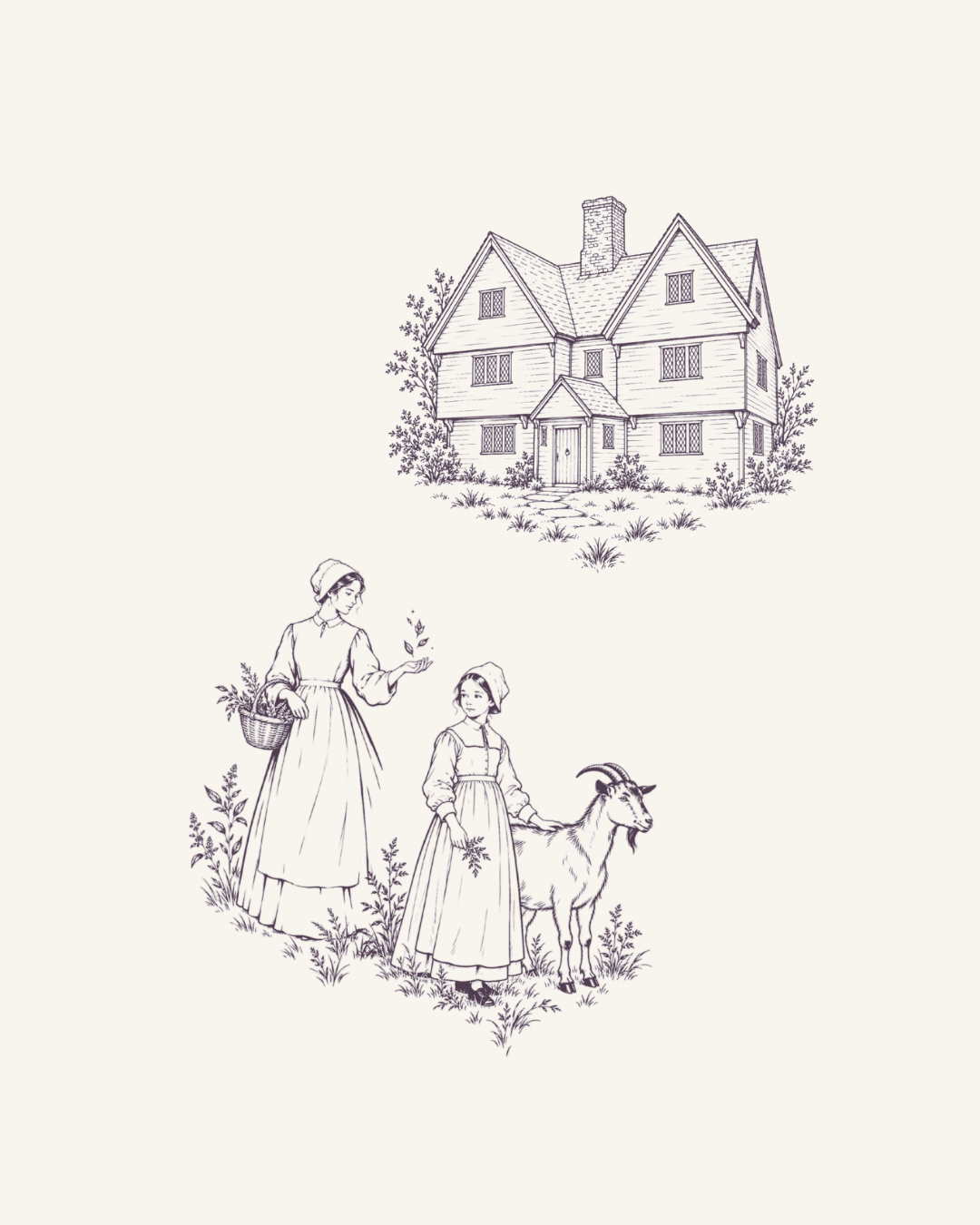 Salem Witches Illustrations