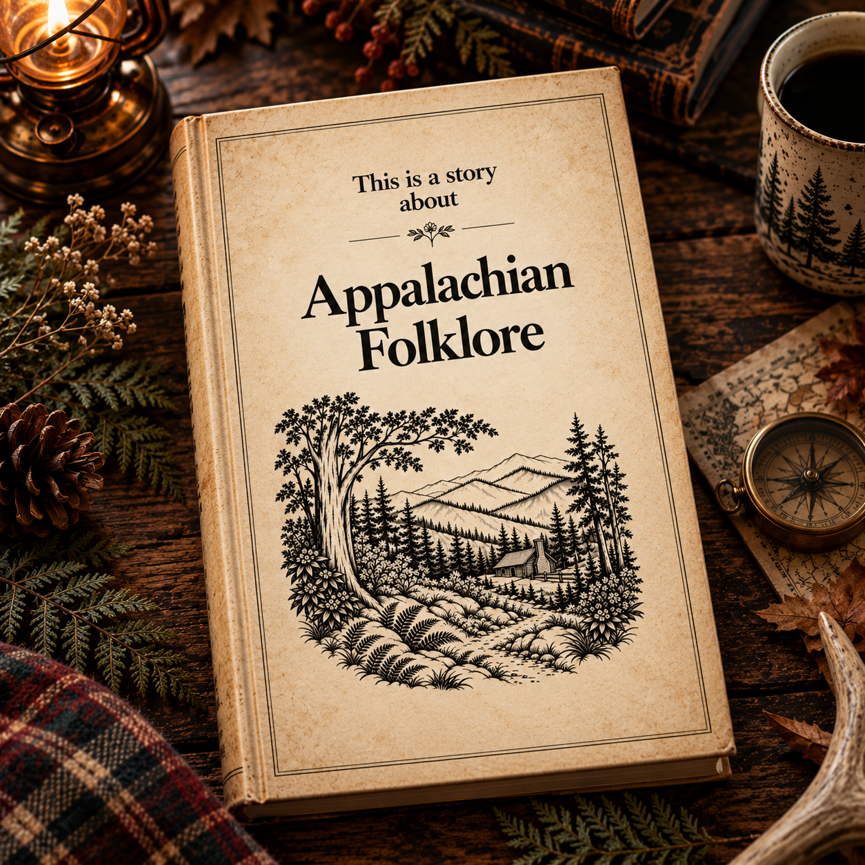  Appalachian Folklore – Illustrated Storybook Still Life | Hughes Studio