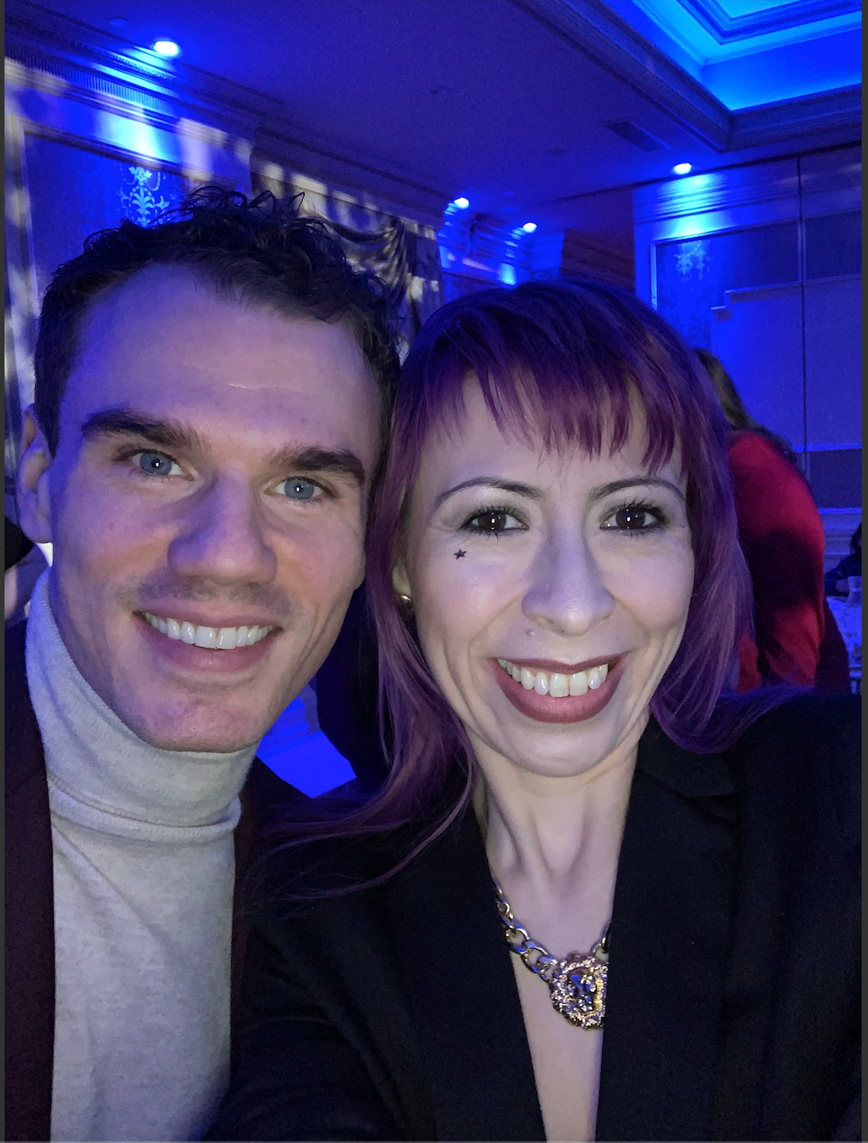 With Jay Armstrong Johnson