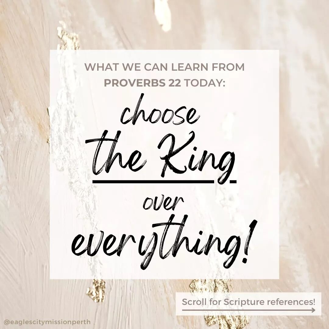 Worldly self-centric thinking tells us to chase fast gains, popularity, social media likes and validation by possessions.

Kingdom living and Christ-centered thinking compels us to seek God first, and He promises that many blessings shall be added un