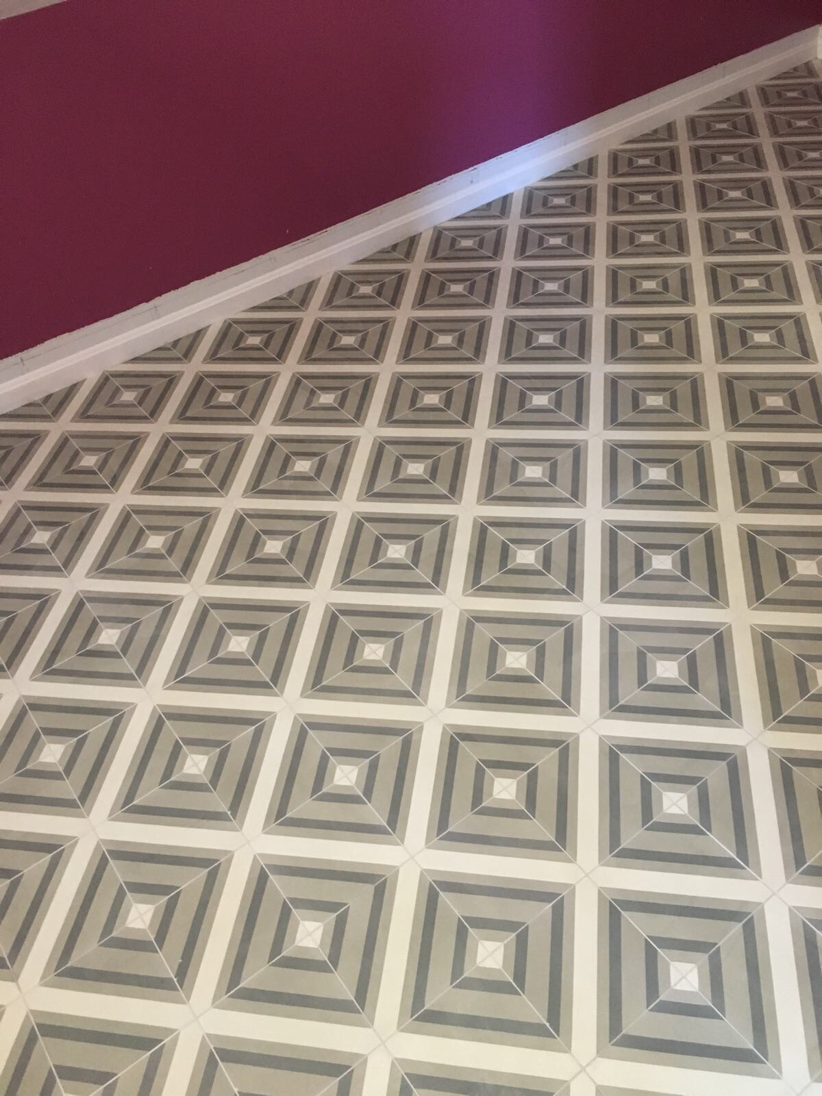 Laundry Room - Concrete Tile