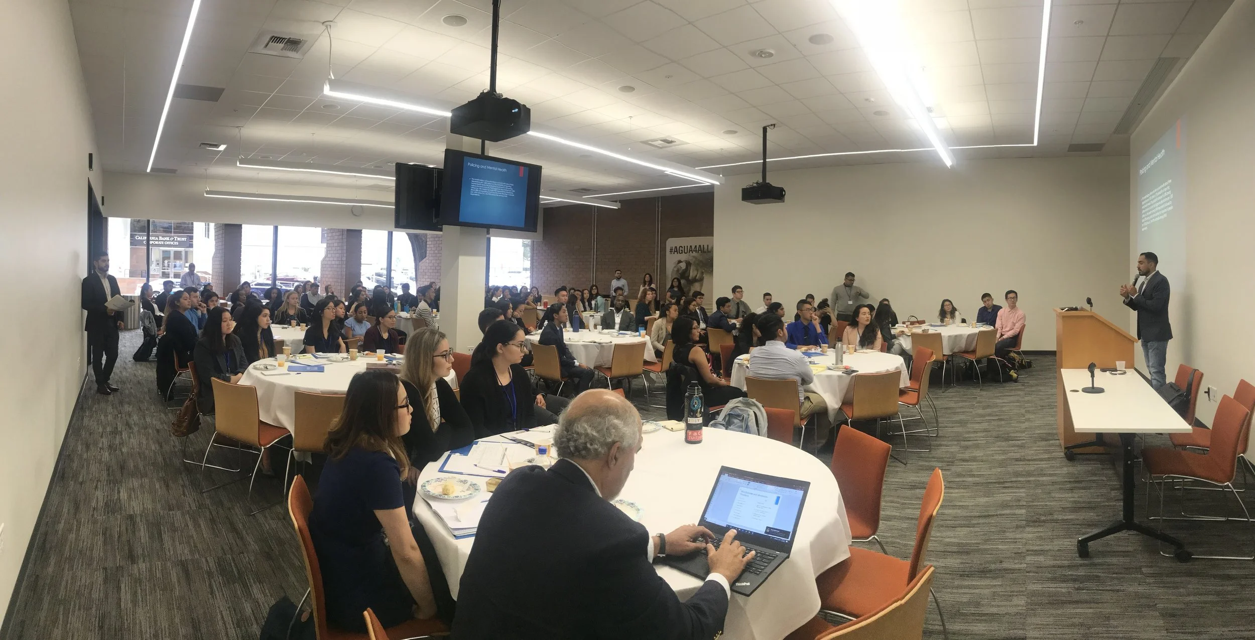 Dr. Adrian Felix presents abut Migration Policy Health Nexus