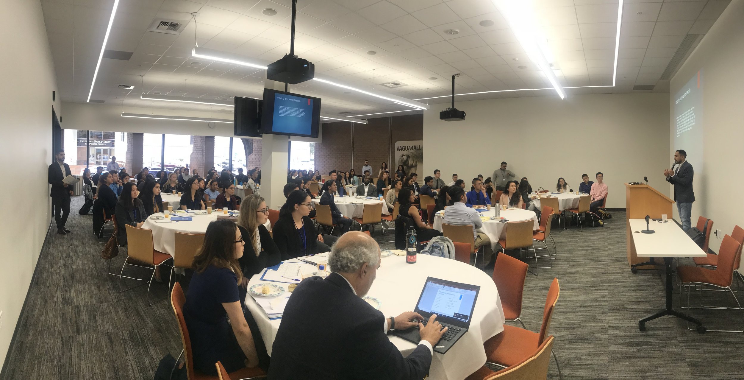 Dr. Adrian Felix presents abut Migration Policy Health Nexus