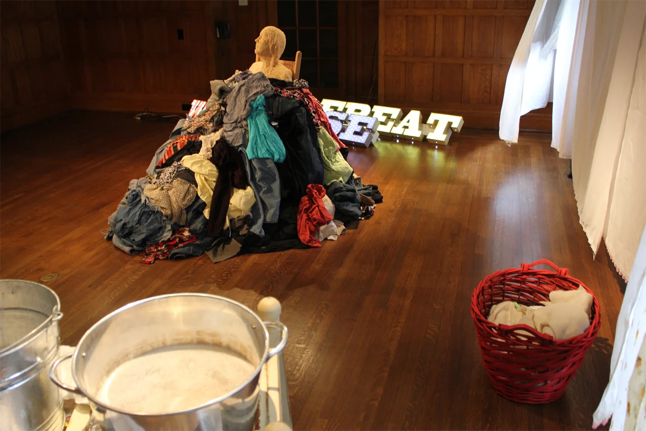 Installation with performance CAIC Conference UNC _ laura phelps rogers.jpg