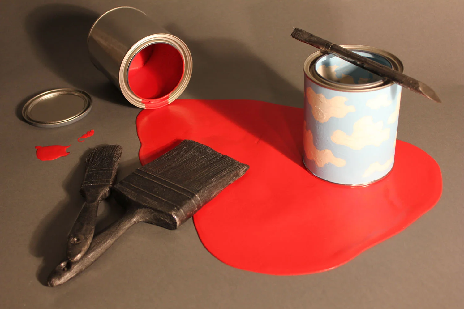 Can of Blue Sky, Laura Phelps Rogers, Cast Iron and Steel, Dimensions variable.jpg