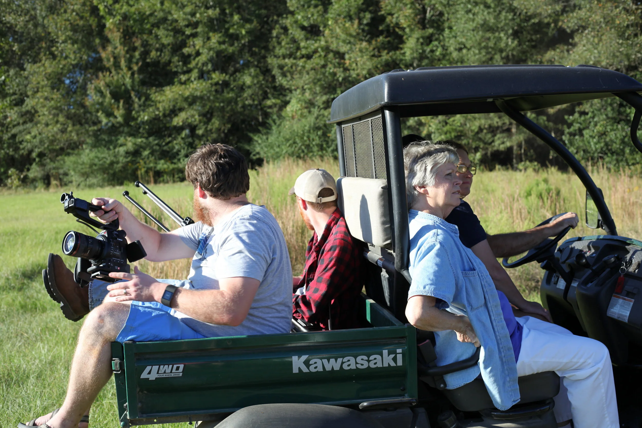 Behind the Scenes: Some of our tag-along crew!