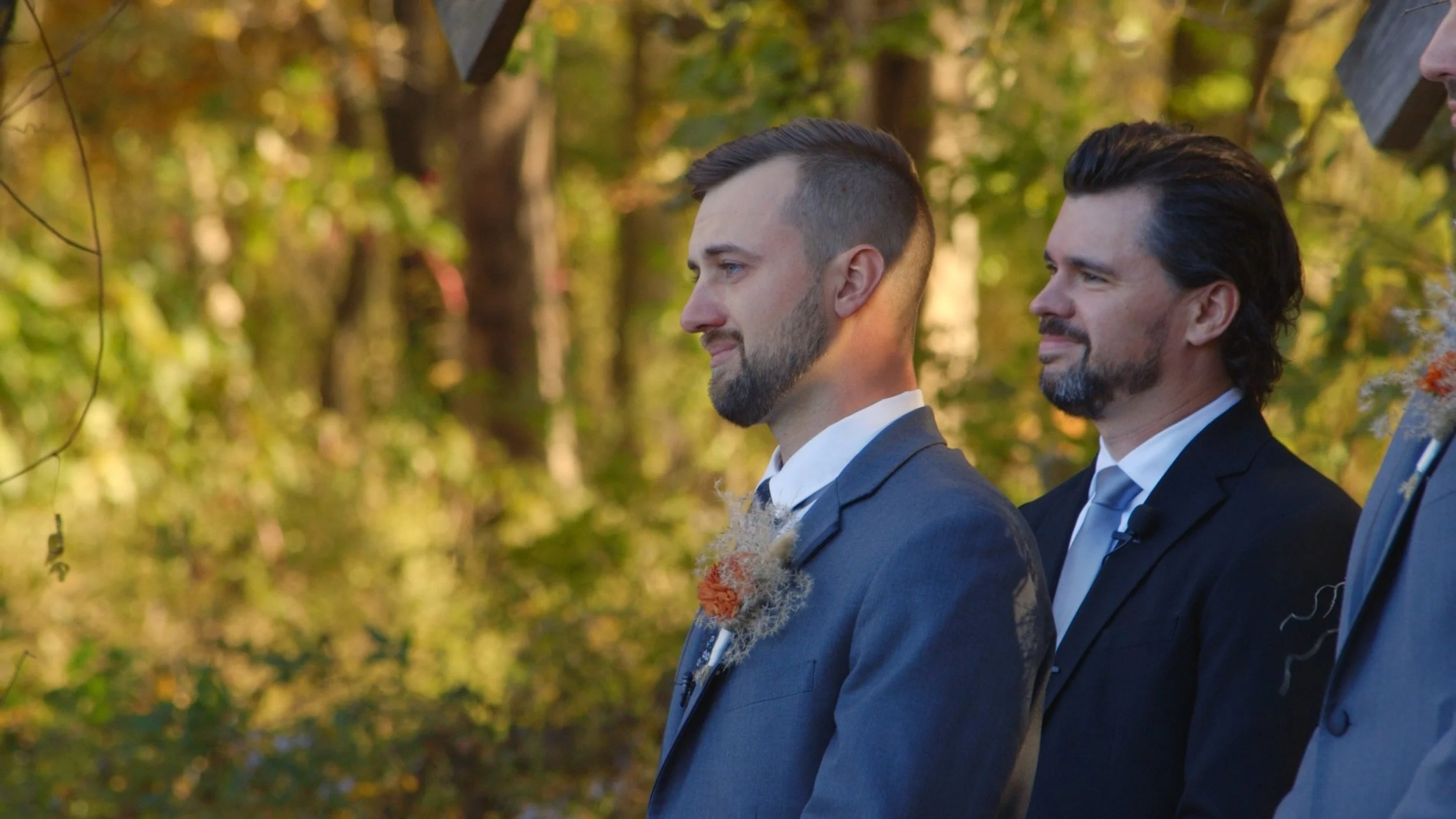 emotional wedding videos groom crying