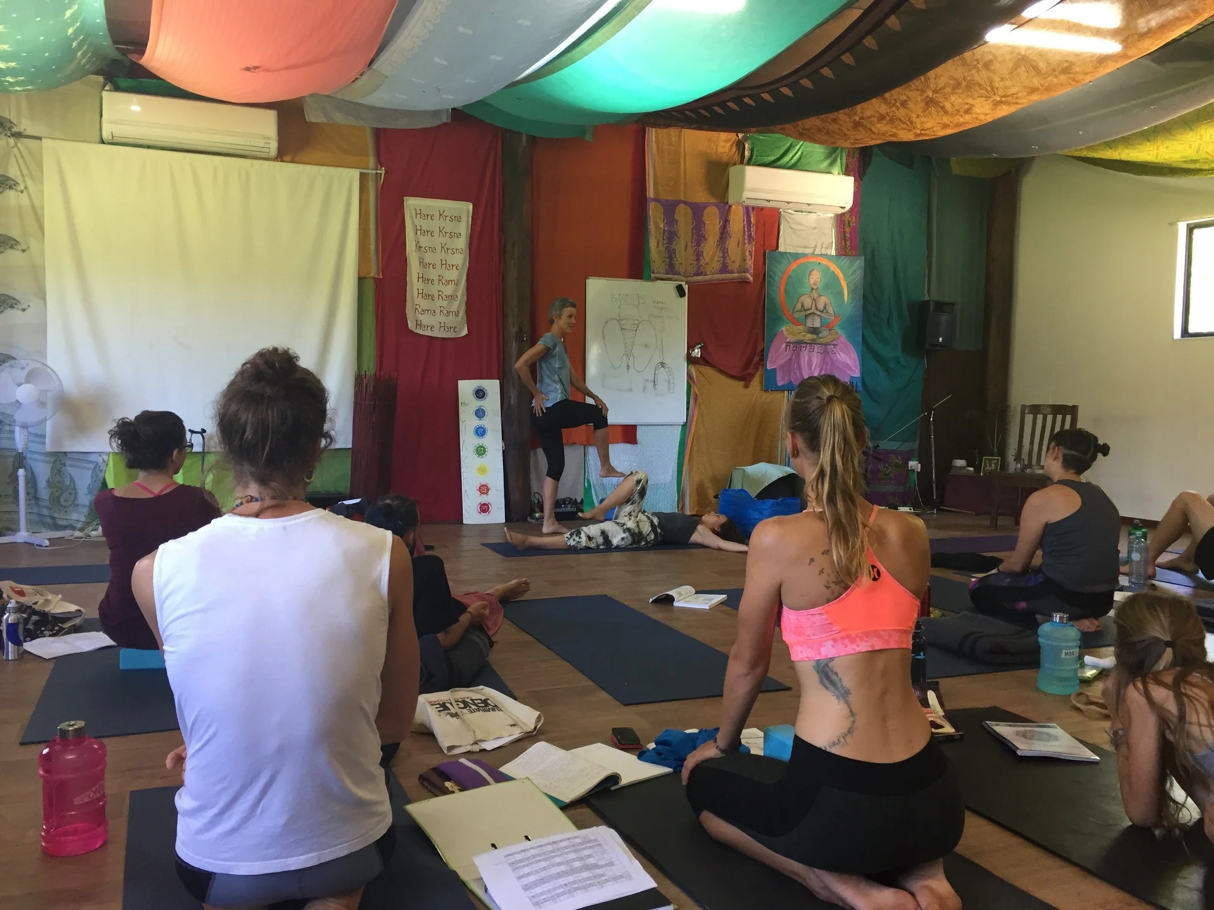 Maria's anatomy session was one of these week's highlights as she shared her knowledge in such a humorous and energised way. We are already looking forward to session number two!! 