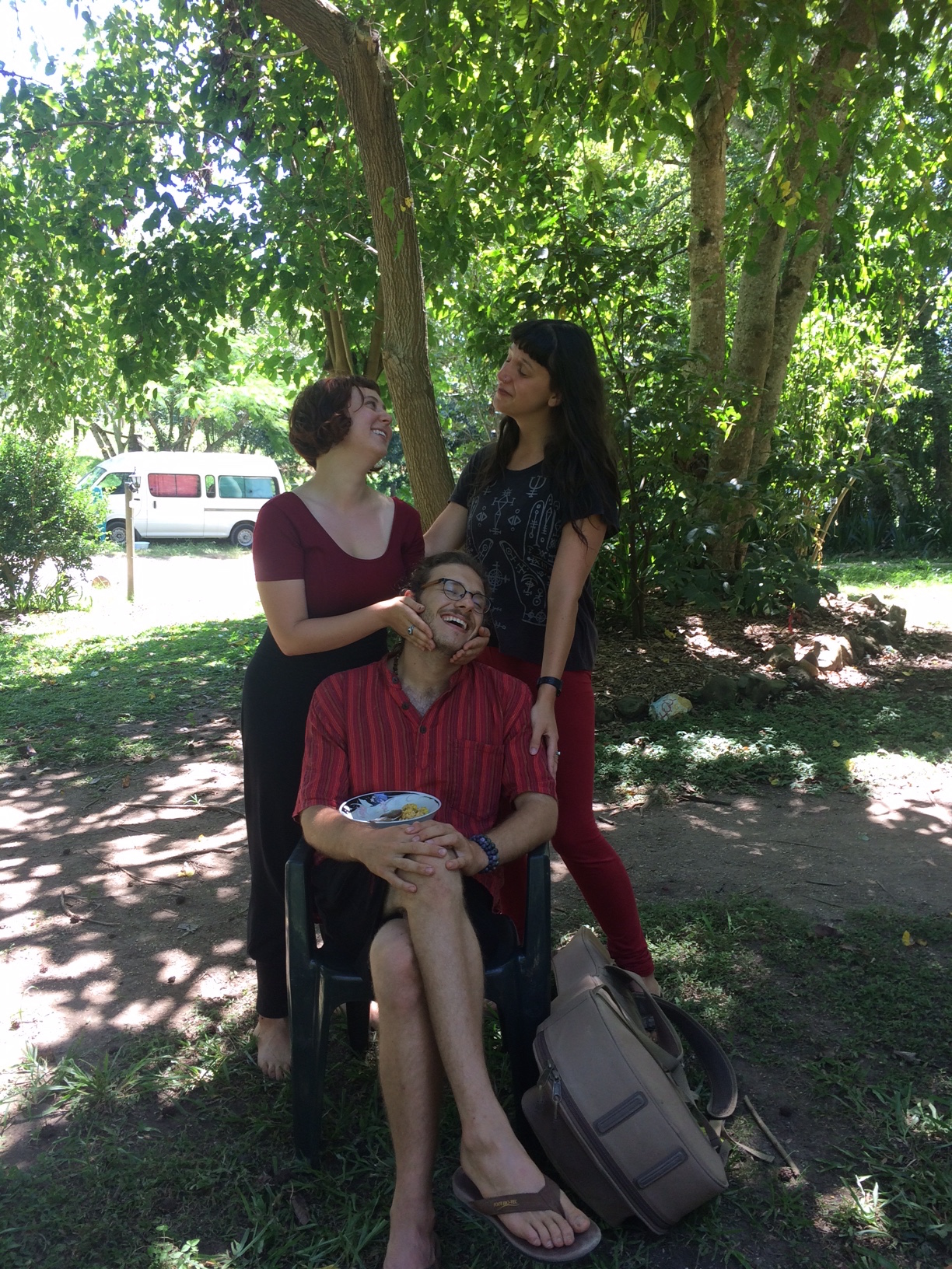 Team Svadhistana family portrait. Matching colors and all!