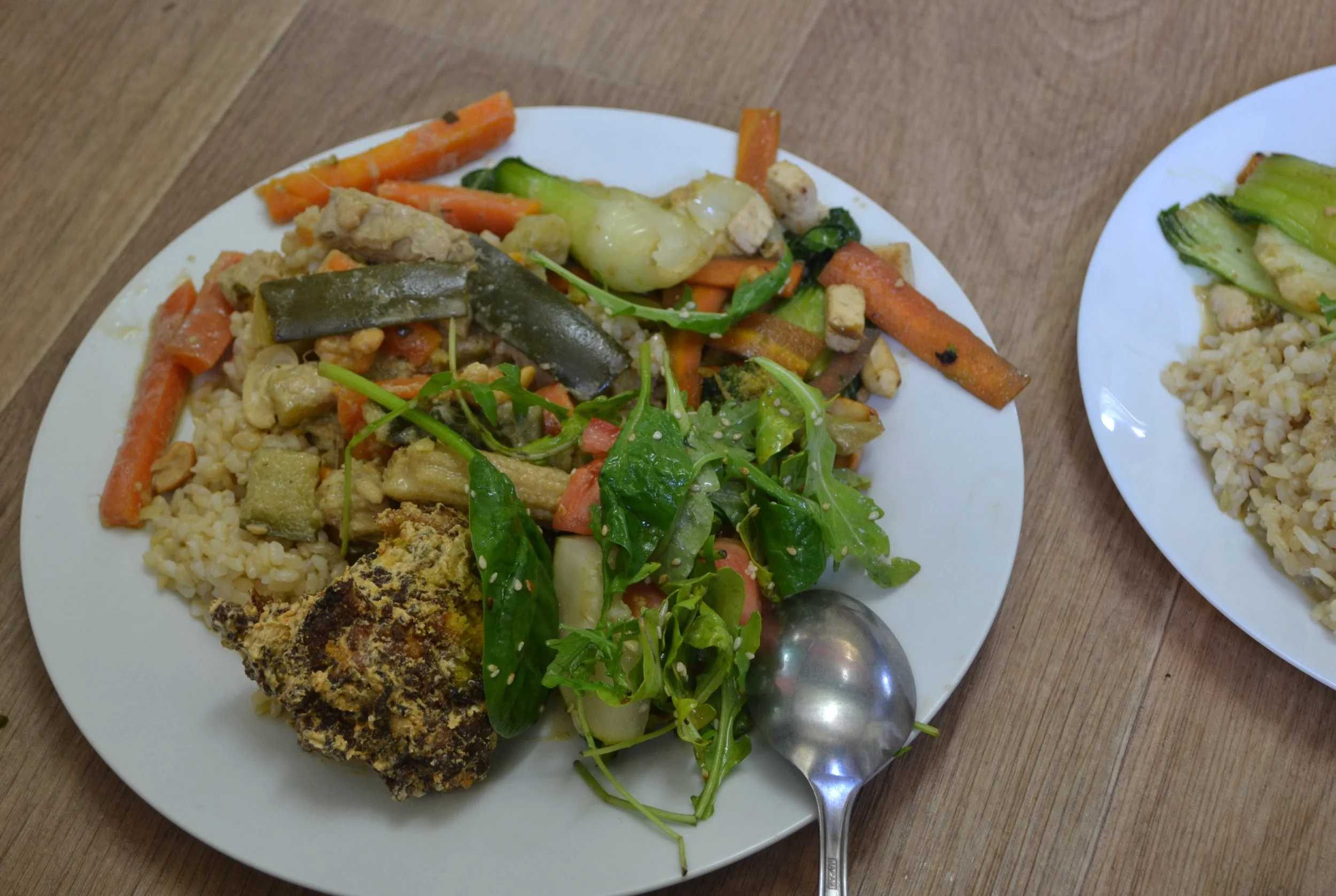 The food at Krishna Village is delicious! 