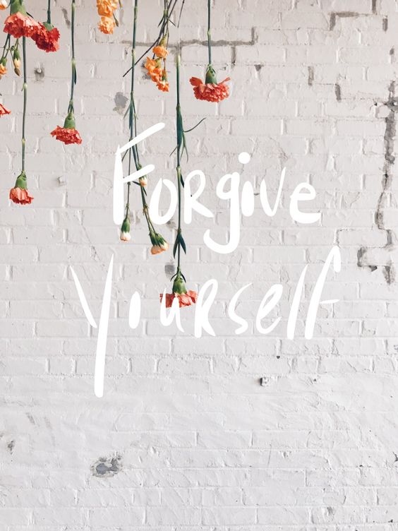 Compassion is the key to forgiveness - and it starts with forgiving ourselves for our own imperfections...
